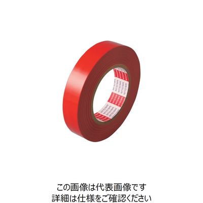 日東電工 日東エルマテ ラインテープEーOC(BC) 0.16mm×25mm×50m 赤 E-OC25R 1セット(36巻)（直送品）