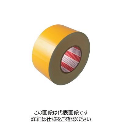 日東電工 日東エルマテ ラインテープEーP(BC) 0.21mm×75mm×50m 黄 EP-75Y 1セット(12巻) 220-5023（直送品）