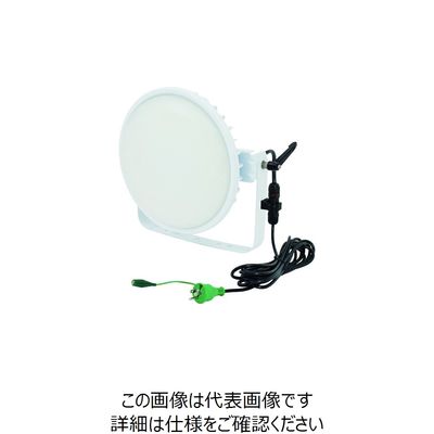 NICHIDO ハイスペックハイディスク280W 電源装置内蔵型 昼白色 投光器型 乳白ワイド L280B-D-HM110-50K 1台（直送品）