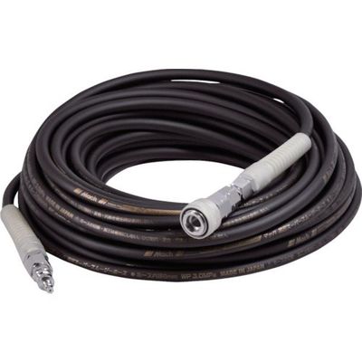 フジマック マッハ 高圧スムージーホース5.0mmX30m ロック一発カプラ付き GHSP-530 1セット(3本) 838-7104（直送品）