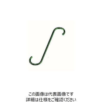 水本機械製作所 水本 ファンシーSフックストレート（グリーン） 全長300mm ALS-300GR 1個 849-0623（直送品）