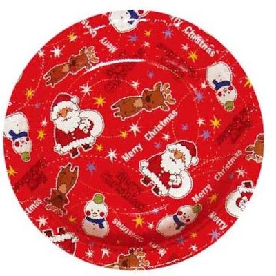 大黒工業 大黒 クリスマス ペーパートレー 雪だるま DMー2 31355 1組(5枚) 236-6559（直送品）