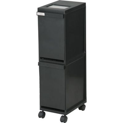 新輝合成 TONBO ユニード多段スリムペール2段 02035 1台 244-7871（直送品）