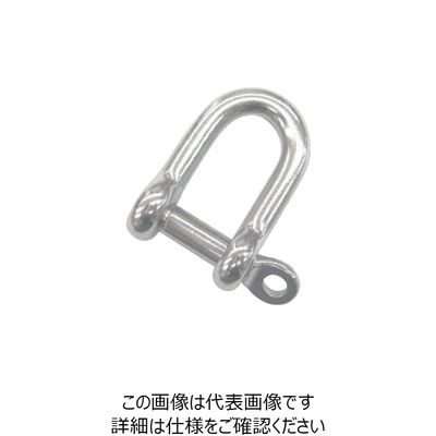 水本機械製作所 水本 ステンレス ネジシャックル 呼び5mm 長さ20mm B-247 1個 849-0953（直送品）