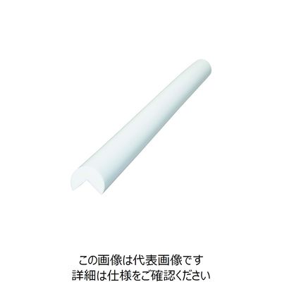 岩田製作所 IWATA バンパープロ コーナータイプ BP19 1m 白 BP19W-L1 1本 188-5006（直送品）
