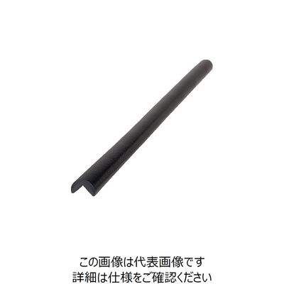 岩田製作所 IWATA バンパープロ コーナータイプ BP1 1m 黒 BP1B-L1 1本 188-4985（直送品）