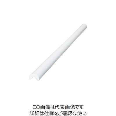 岩田製作所 IWATA バンパープロ コーナータイプ BP1 1m 白 BP1W-L1 1本 188-4981（直送品）