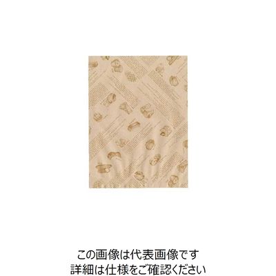 大黒工業 大黒 平袋(中)未晒コットン KHー4003 レシピ 902951 1組(100枚) 235-7137（直送品）