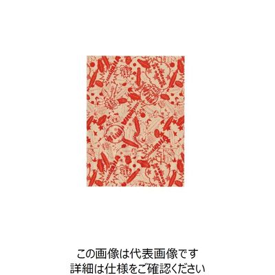 大黒工業 大黒 平袋(中)未晒コットン KHー4006 POP 902954 1組(100枚) 235-8757（直送品）