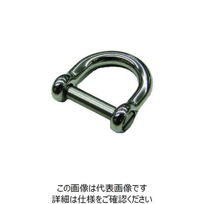 水本機械製作所 水本 ステンレス マイクロワイド沈みシャックル 呼び3mm A-2635 1個 201-0415（直送品）
