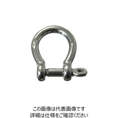 ニッサチェイン ステンレスアンカーシャックル 5mm B-1722 1セット(5個) 126-9249（直送品）