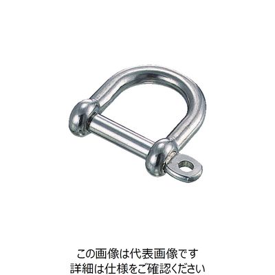 水本機械製作所 水本 ステンレス ワイドネジシャックル 長さ22.5mm 内幅25mm B-628 1個 849-1055（直送品）