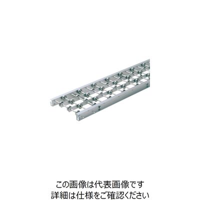 寺内製作所 TS アルミ製多列型ホイールコンベヤφ38ー3列XP75X3000L AA-3X3000L 1台 135-5086（直送品）