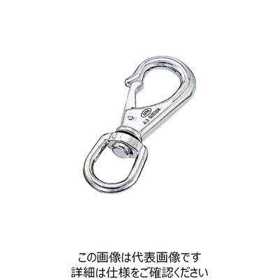 水本機械製作所 水本 ステンレス スイベルスナップ 線径5mm 長さ98mm B-113 1個 849-0748（直送品）