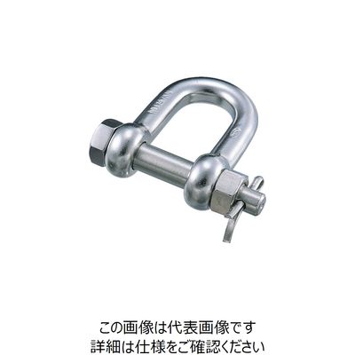 水本機械製作所 水本 ステンレス SBMシャックル 呼び6mm B-737 1個 849-1069（直送品）
