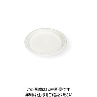 大黒工業 大黒 モールドプレート(紙皿) 15cm 無地 MMー5 3289556 1組(50枚) 237-1216（直送品）