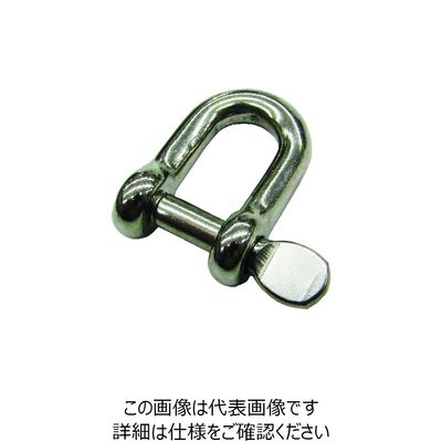 水本機械製作所 水本 ステンレス ネジシャックル 呼び4mm 長さ16mm B-246 1個 849-0952（直送品）