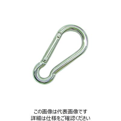 水本機械製作所 水本 ステンレス スナップフックBE型 線径10mm長さ103mm A-2790 1個 201-1977（直送品）