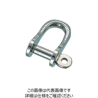 水本機械製作所 水本 ステンレス 半丸シャックル 長さ21mm 内幅12mm B-222 1個 849-0914（直送品）