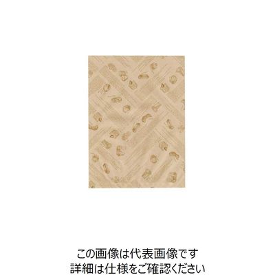 大黒工業 大黒 平袋(大)未晒コットン KHー4003 レシピ 902939 1組(100枚) 236-0301（直送品）
