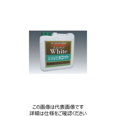 栗田工業 栗田 スーパーエースホワイト 5kg A18499 1缶 126-9783（直送品）