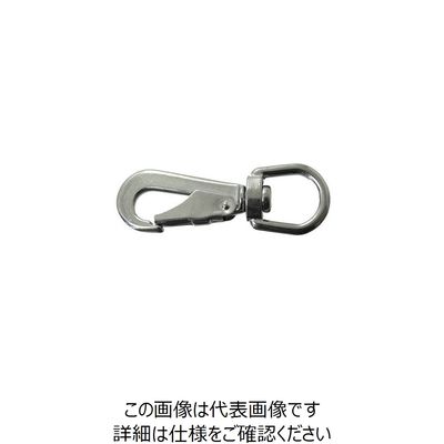 ニッサチェイン ステンレスレバースナップ 90mm B-1638 1セット(5個) 126-1386（直送品）