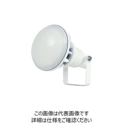 日動工業 日動 エコビックLED投光器40W 常設型 昼白色 電線1.5m 本体白 AFL-E40J-W 1台 249-8722（直送品）