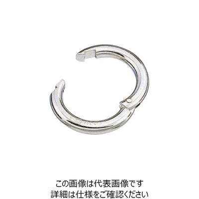 水本機械製作所 水本 リングキャッチ ステンレス チェーンキャッチ 内径40mm A-034 1個 776-4910（直送品）