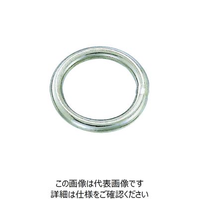 水本機械製作所 水本 ステンレス 丸リンク 線径25mm内径200mm A-015 1個 195-0224（直送品）