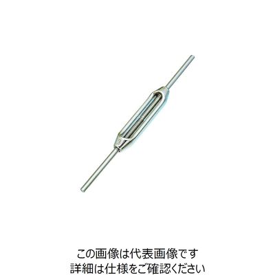 水本機械製作所 水本 ステンレス 枠式ターンバックル(ストレート&ストレート) 捻子径M4 B-1734 1個 162-9595（直送品）