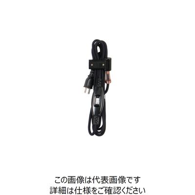 メトロ電気工業 METRO こたつヒーターユニット2ピン専用電源コード3m BC-2PL 1セット(30個) 116-3097（直送品）