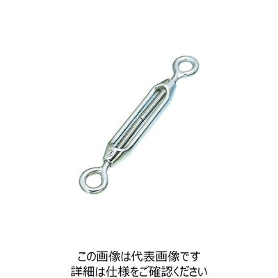 水本機械製作所 水本 ステンレス 枠式ターンバックル(アイ&アイ) SUS316 捻子径2分 B-2289 1個 204-7163（直送品）