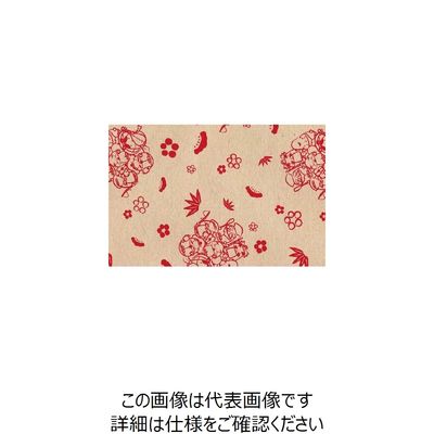 大黒工業 大黒 包装紙 未晒コットン KHー4012 七福神 902936 1組(100枚) 236-1868（直送品）