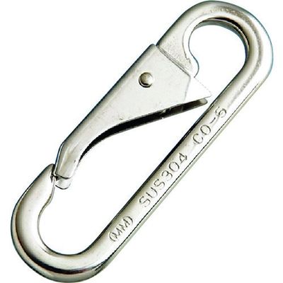 水本機械製作所 水本 ステンレス スナップフックCO型 長さ80mm B-2074 1個 205-0298（直送品）