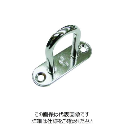 水本機械製作所 水本 ステンレス パッドアイ 26mmX80mm B-2580 1個 205-1925（直送品）