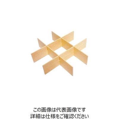 大黒工業 大黒 VーBOX用 ミルクカートン 井桁仕切 8寸 31584 1個 237-2790（直送品）