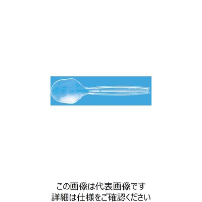大黒工業 大黒 丸スプーン#100 (透明)バラ100本袋入 3770182 1袋(1000本) 237-2821（直送品）