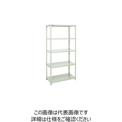 大阪製罐 OS 軽量物品棚(120kgタイプ) 間口875×奥行450×高さ1800mm A1-6325 1台(1個) 152-3508（直送品）