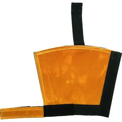 ミズケイ フルハーネスランヤード反射カバー「目立ち帯」(ゴールド) 4100129 1枚 226-6746（直送品）