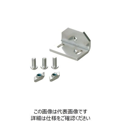 SUGATSUNE (210041818)ステンレス鋼製パネル固定中間ブラケットアルミフレーム取付用セット ASーPTBー40ー10 1組（直送品）