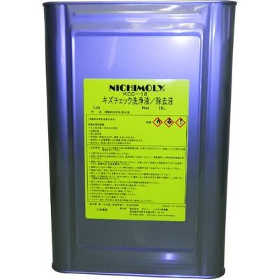 ダイゾー ニチモリ KCCー18キズチェック洗浄液 18L 1170046470 1缶 144-9853（直送品）