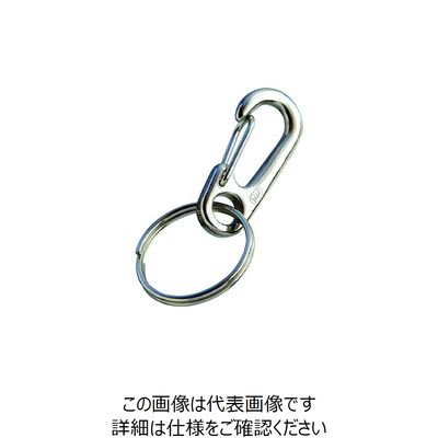 水本機械製作所 水本 ステンレス ミニクリップ(二重リンク付) 長さ26mm (2個入) B-2002 1袋(2個) 162-9865（直送品）