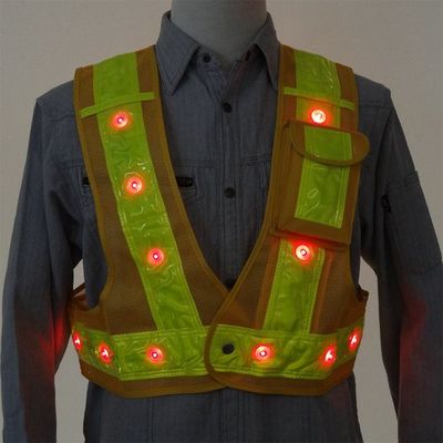 ミズケイ 多機能ベスト「光るんです」ショート丈<黄/黄> 3012703 1枚 226-6731（直送品）