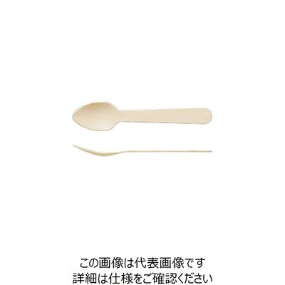 大黒工業 大黒 木製スプーン #110 単袋 377287 1袋(1000本) 237-1238（直送品）