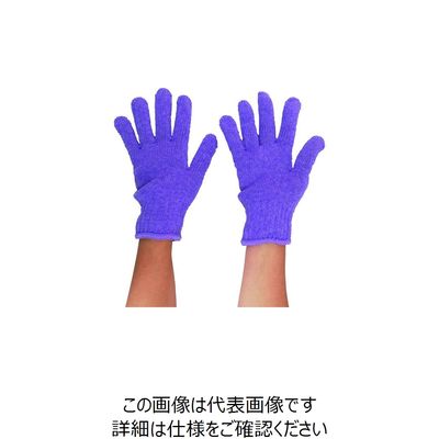 丸和ケミカル パステルカラー軍手 紫 197 1ダース(12双) 157-8317（直送品）