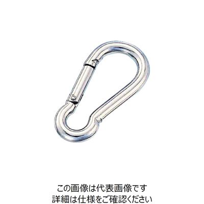 水本機械製作所 水本 ステンレス スナップフックB型 線径4mm 長さ40mm (1個入) B-2605 1個 204-8706（直送品）