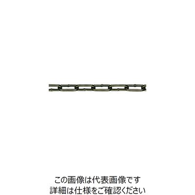水本機械製作所 水本 アルミカラーチェーン ブラウン 15m 線径7mm AL-7BN 1本 849-0294（直送品）