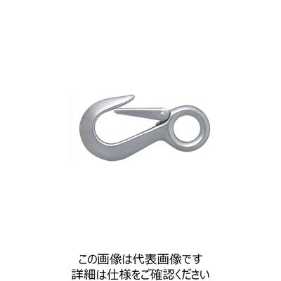 ニッサチェイン ステンレスセーフティースナップ 100mm B-1647 1セット(5個) 126-4570（直送品）