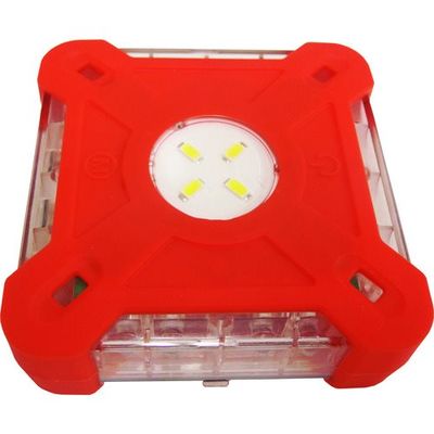 ミズケイ 耐荷重対応LED警告灯電池式(赤) 8201410 1個 226-6751（直送品）