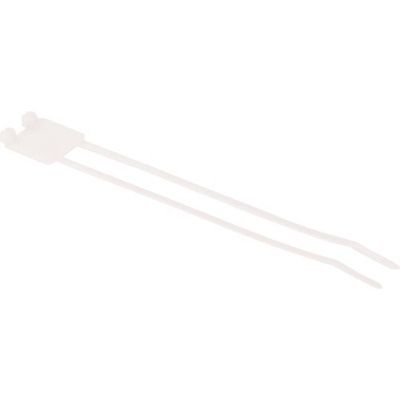 PANDUIT 旗型タイプ ステンレス爪ロック式結束バンド ナチュラル500本入 B2M2S-D 1袋(500本)（直送品）